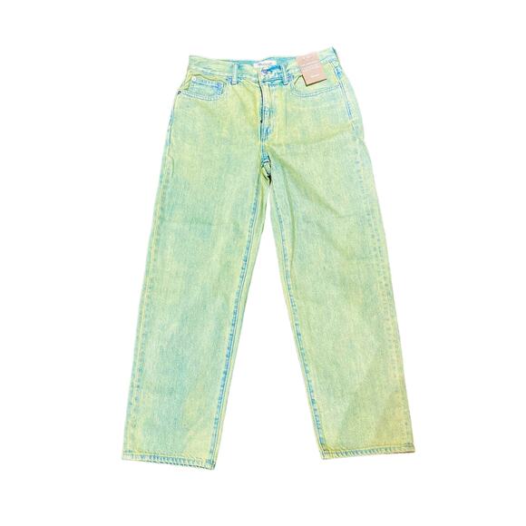 Madewell The Dadjean in Pale Daffodil  Acid Wash Edition Size 25 NWT πΌππΌ - Picture 9 of 10